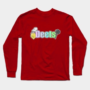 Deets Logo T Shirt Long Sleeve T-Shirt